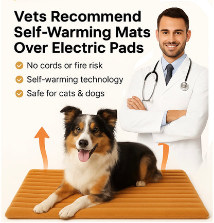 Self-Warming Pet Mat for Dogs & Cats