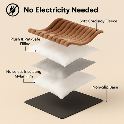 Self-Warming Pet Mat for Dogs & Cats