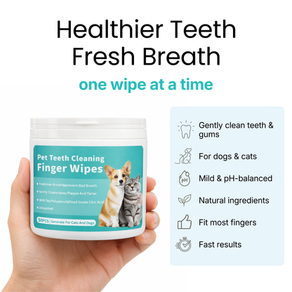 Clean Teeth Finger Wipes