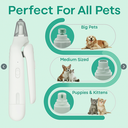 2-IN-1 LED Pet Nail Clippers