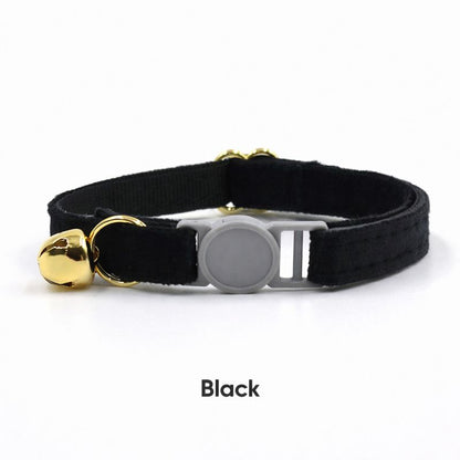 Safety Velvet Cat Collars