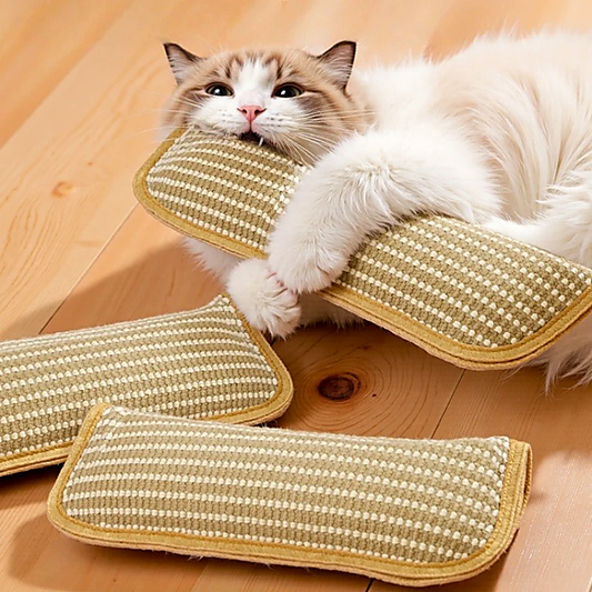 Bite & Buff Cat Pillow