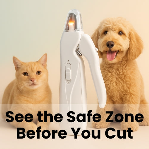 2-IN-1 LED Pet Nail Clippers