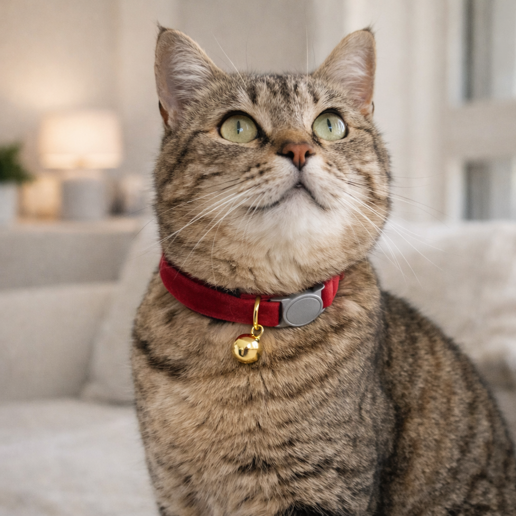 Safety Velvet Cat Collars