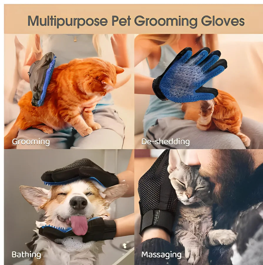 Pet Grooming Gloves