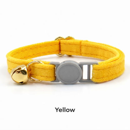 Safety Velvet Cat Collars