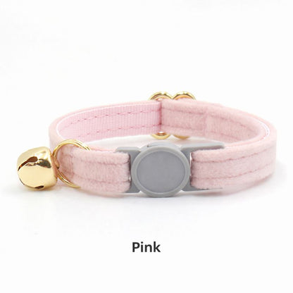 Safety Velvet Cat Collars